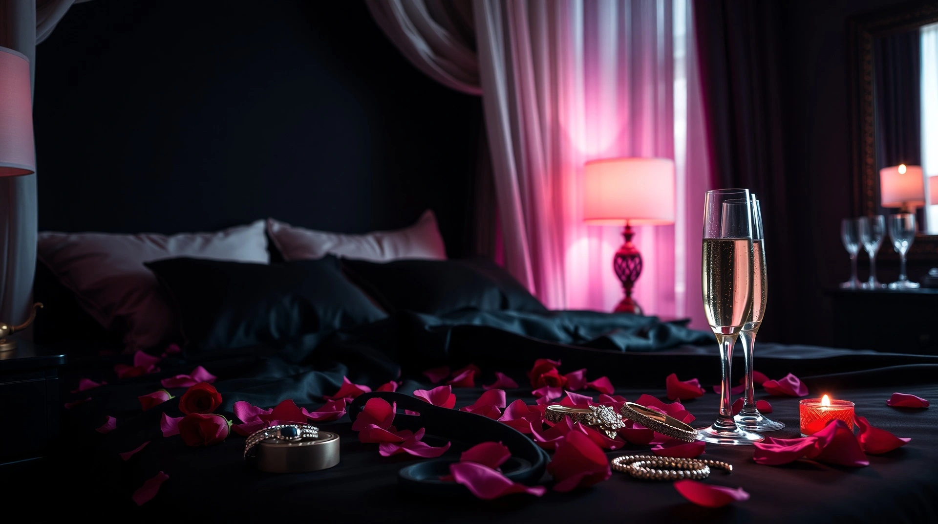 Fond romantique